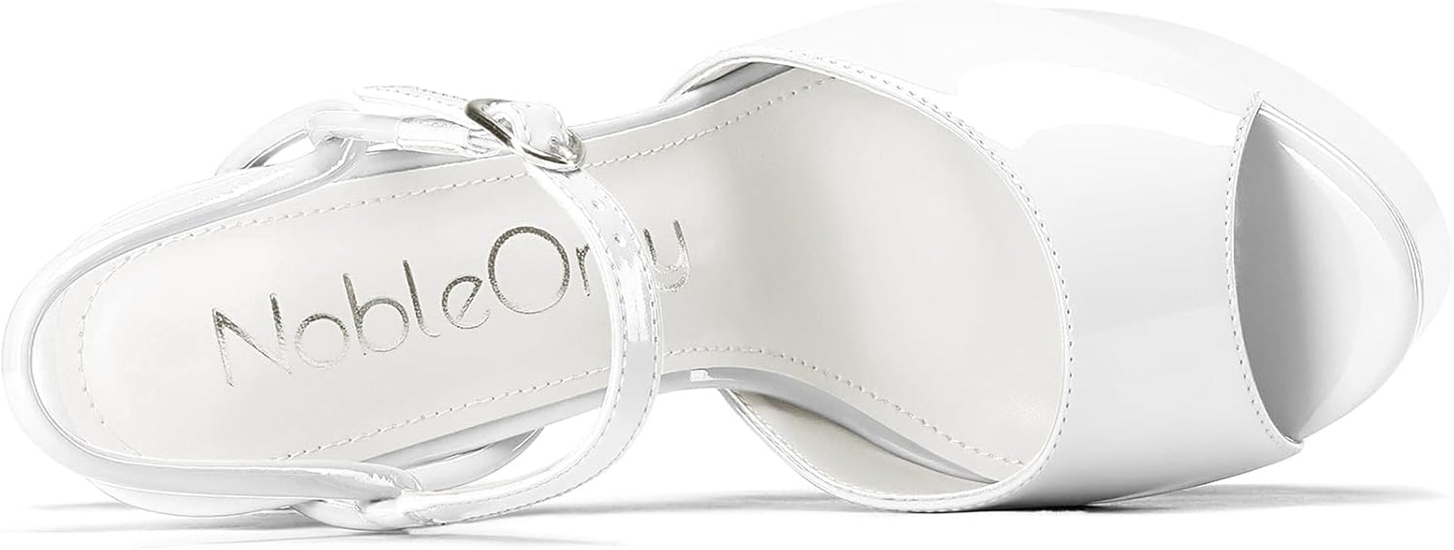 Platform Heels for Women Platform Sandals Chunky Block Peep Open Toe Ankle Strap Sandals Wedding Party Dress Shoes 5.9 Inches Heels