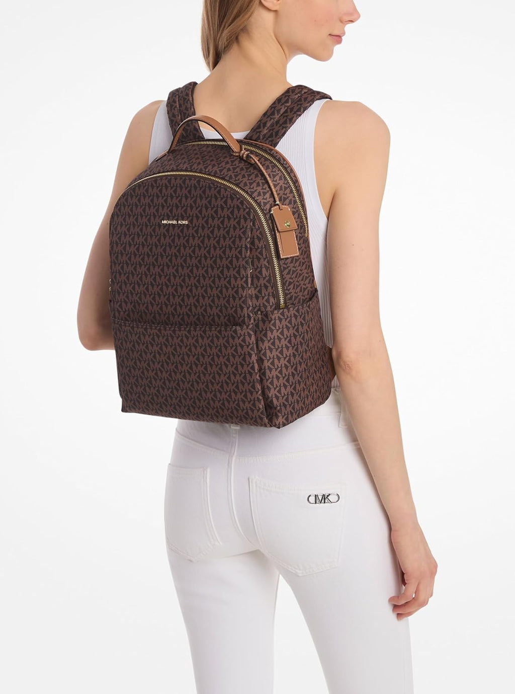 Sable Large Backpack, Gold-Tone Hardware/Brown/Acorn